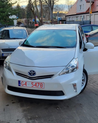 Toyota Prius cena 42999 przebieg: 132000, rok produkcji 2012 z Żabno małe 106